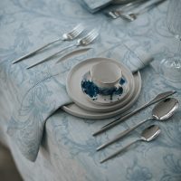 Tafelkleed Charlotte Blauw - Afbeelding 3