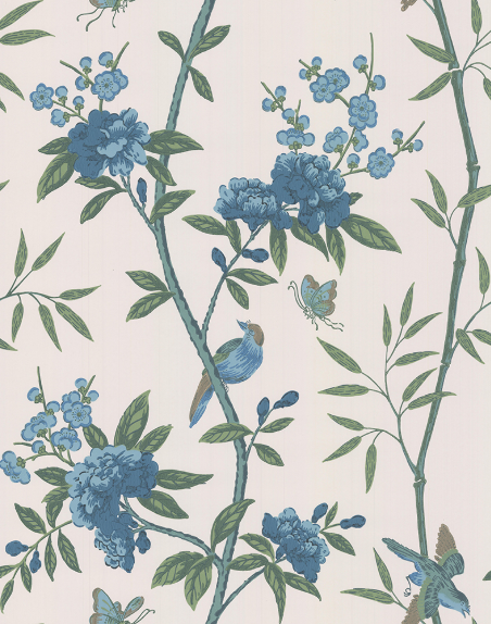 Peony & Blossom indigo teal frederik premier interieurwinkel Den Haag