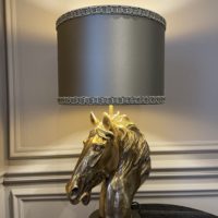 Lampenkap Goud met band